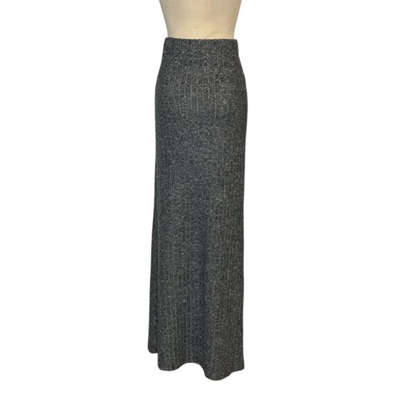 Shein gray knit maxi pencil pull on skirt size 2 - Picture 8 of 15